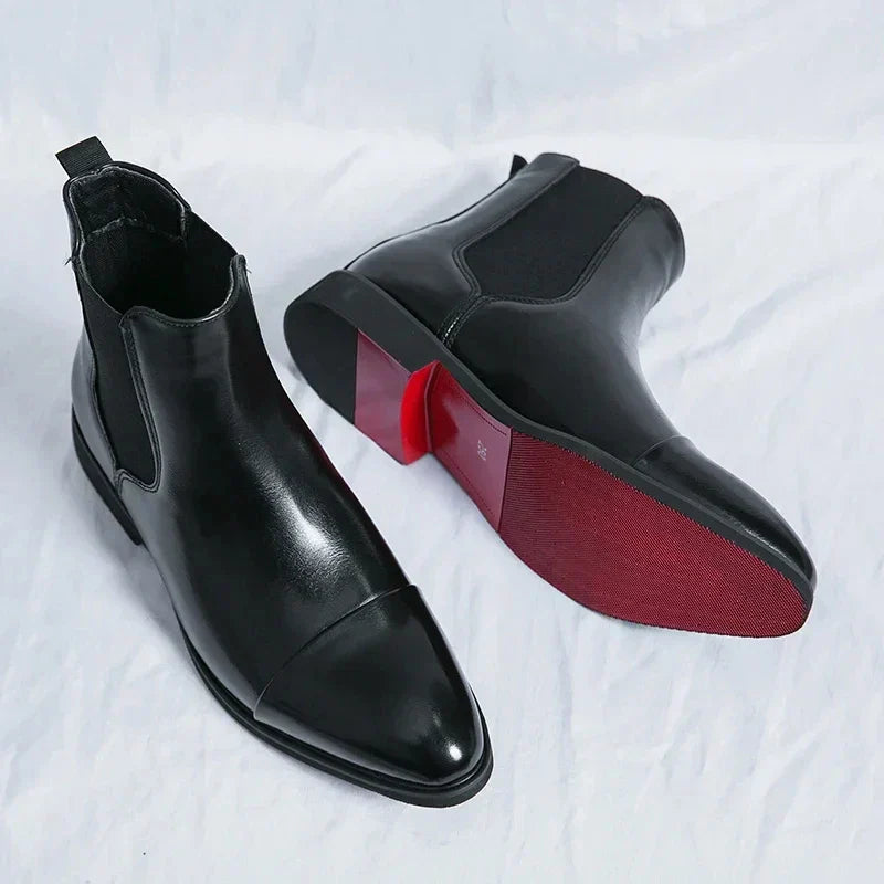Jacob - Chelsea Leather Boots
