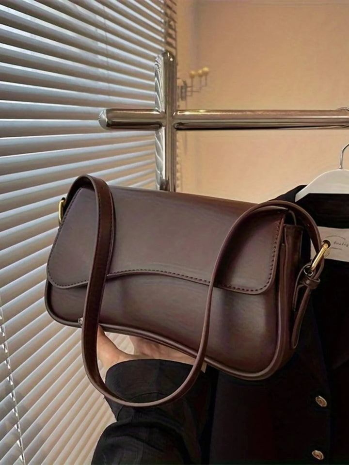 Celeste - Magnetic Buckle Shoulder Bag
