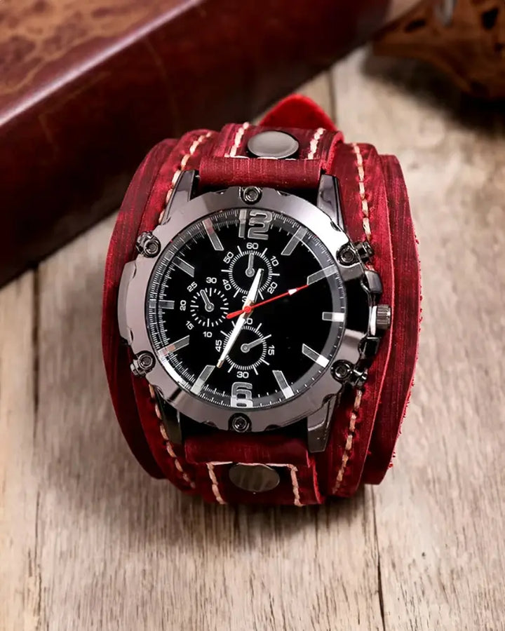 Irving - Vintage Leather Watch