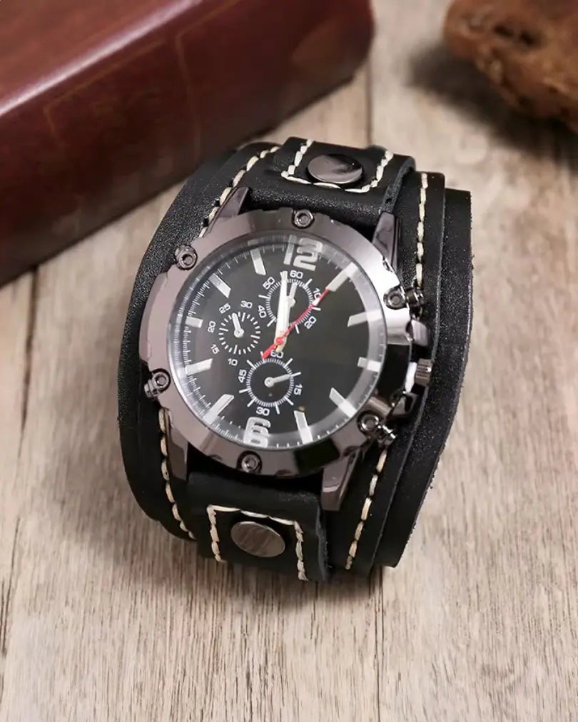 Irving - Vintage Leather Watch