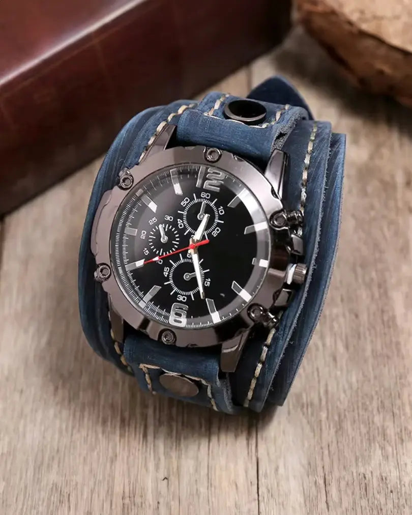 Irving - Vintage Leather Watch