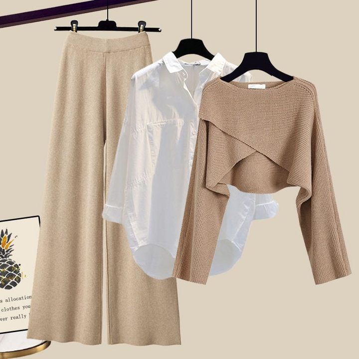 Jane - Casual 3-Piece Long Sleeve Set