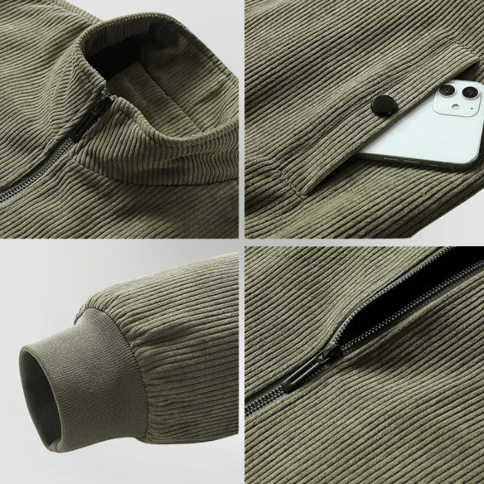Edward - Fleece-Lined Corduroy Jacket