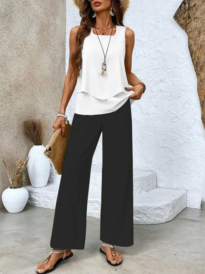 Elara - Sleeveless Summer Set