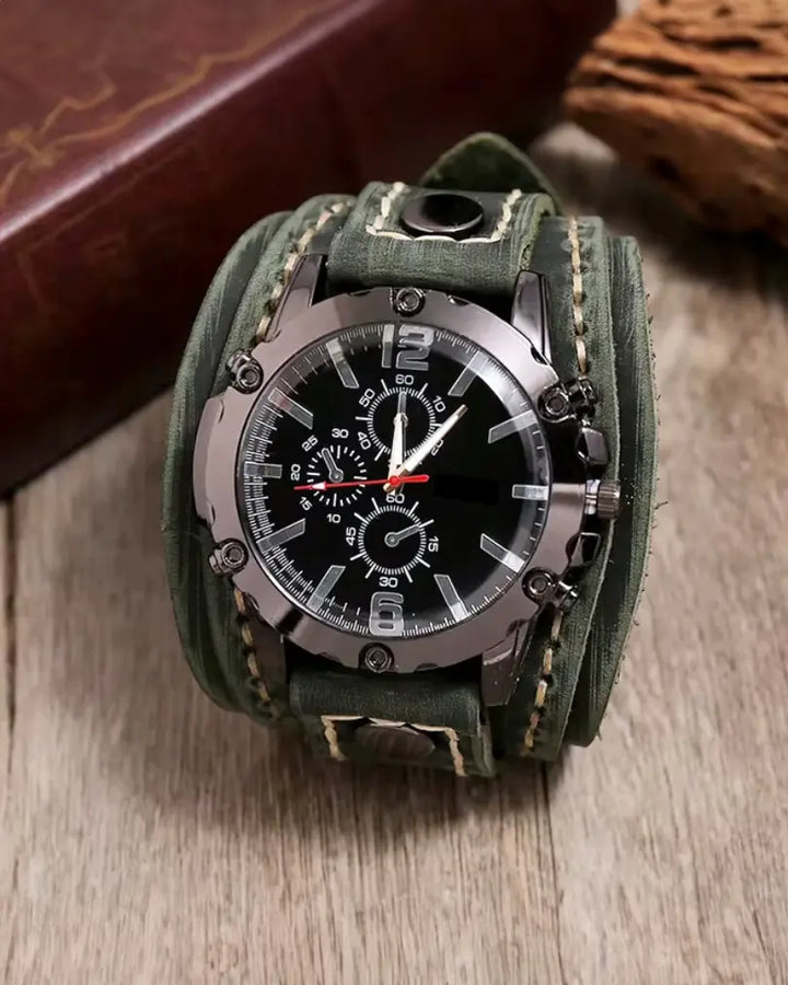 Irving - Vintage Leather Watch
