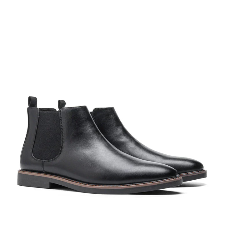 Wayne - Retro Cowhide Boots