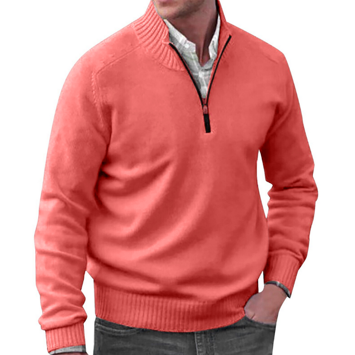 Noah - Cashmere Zip-Up Sweater