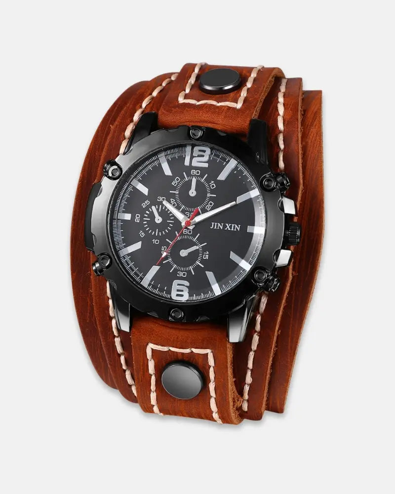 Irving - Vintage Leather Watch
