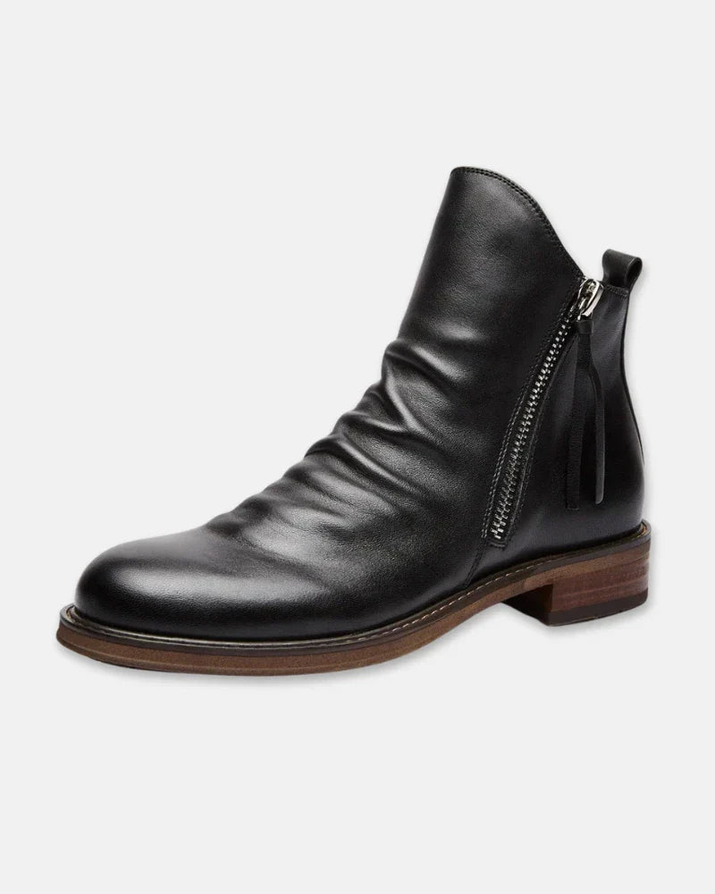Marc - Leather Ankle Boots