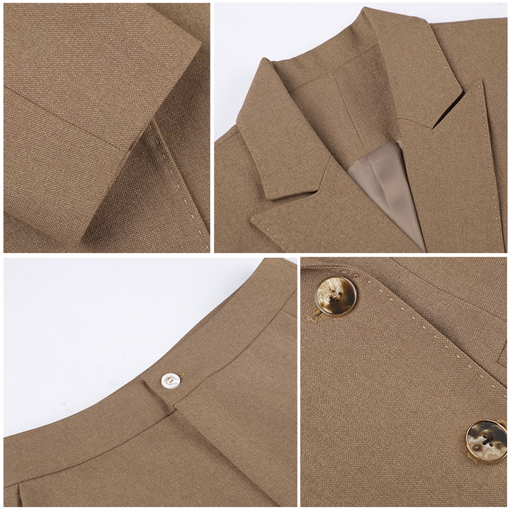 Eleanor - Classic Blazer with Matching Pants Set