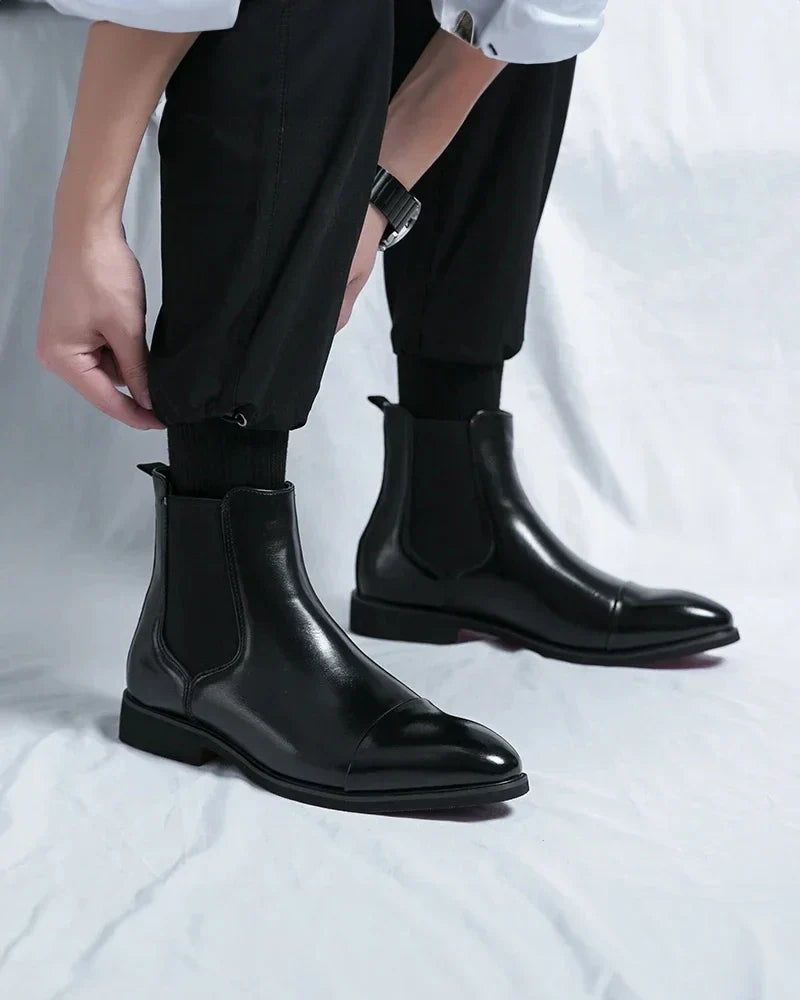Jacob - Chelsea Leather Boots