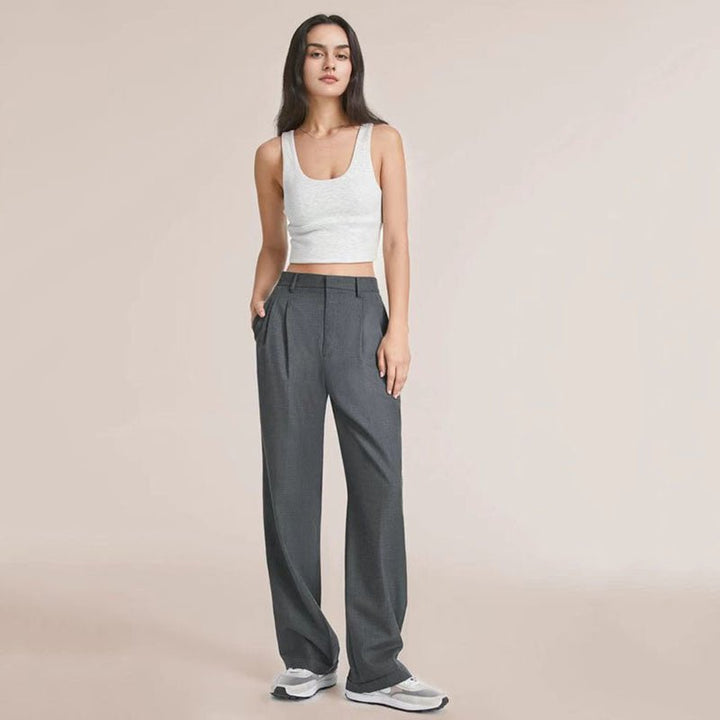 Liselot - Women's Loose Fit Wide Leg Trousers